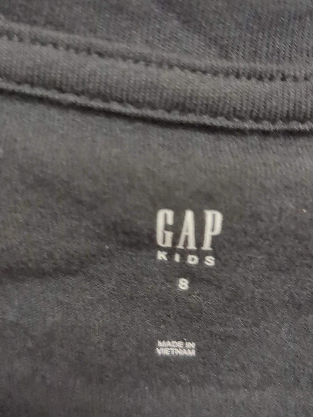 GAP Girls Black 'Science' Graphic Tee - Rainbow Stars